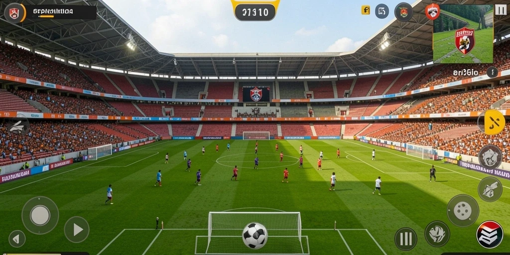 Tangkapan layar menampilkan pertempuran epik dalam game.
