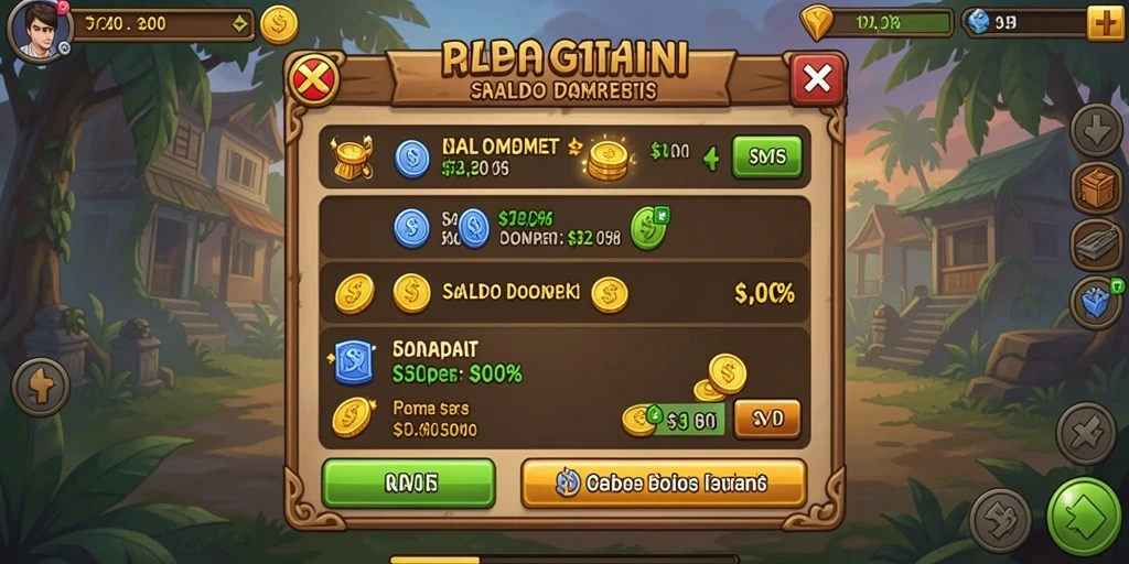Tampilan menu utama LUCKY72 yang menarik.
