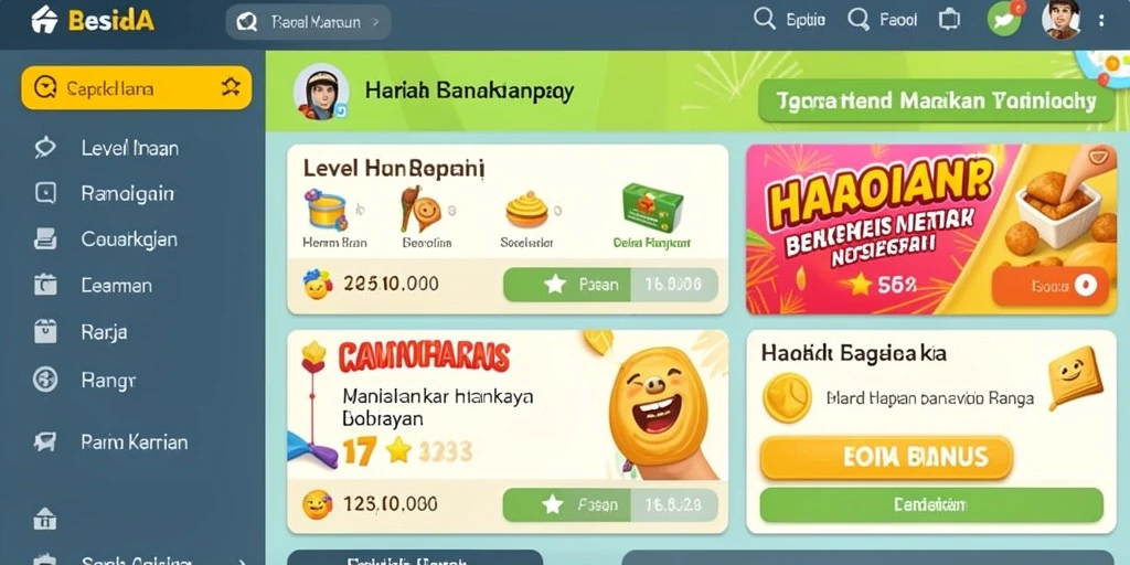 Tampilan antarmuka yang menarik dan mudah digunakan.