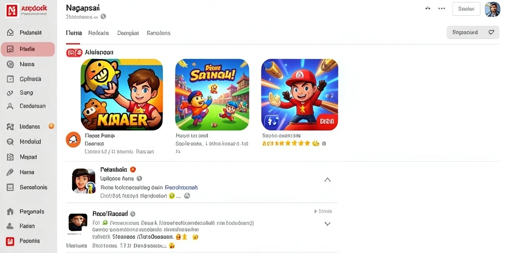 Tampilan antarmuka REJEKIGAMES yang menarik dan user-friendly.