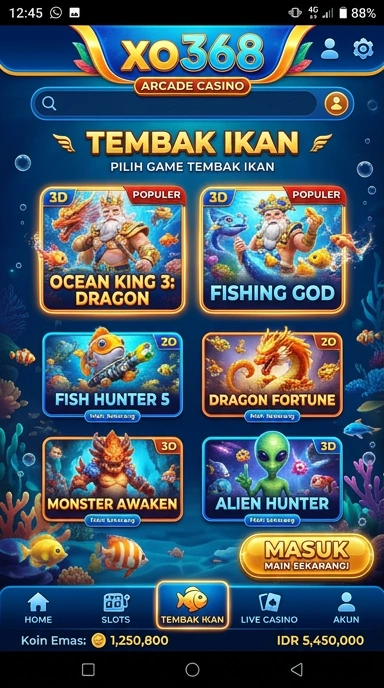 Galeri pratinjau visual xo368 build APK resmi terbaru